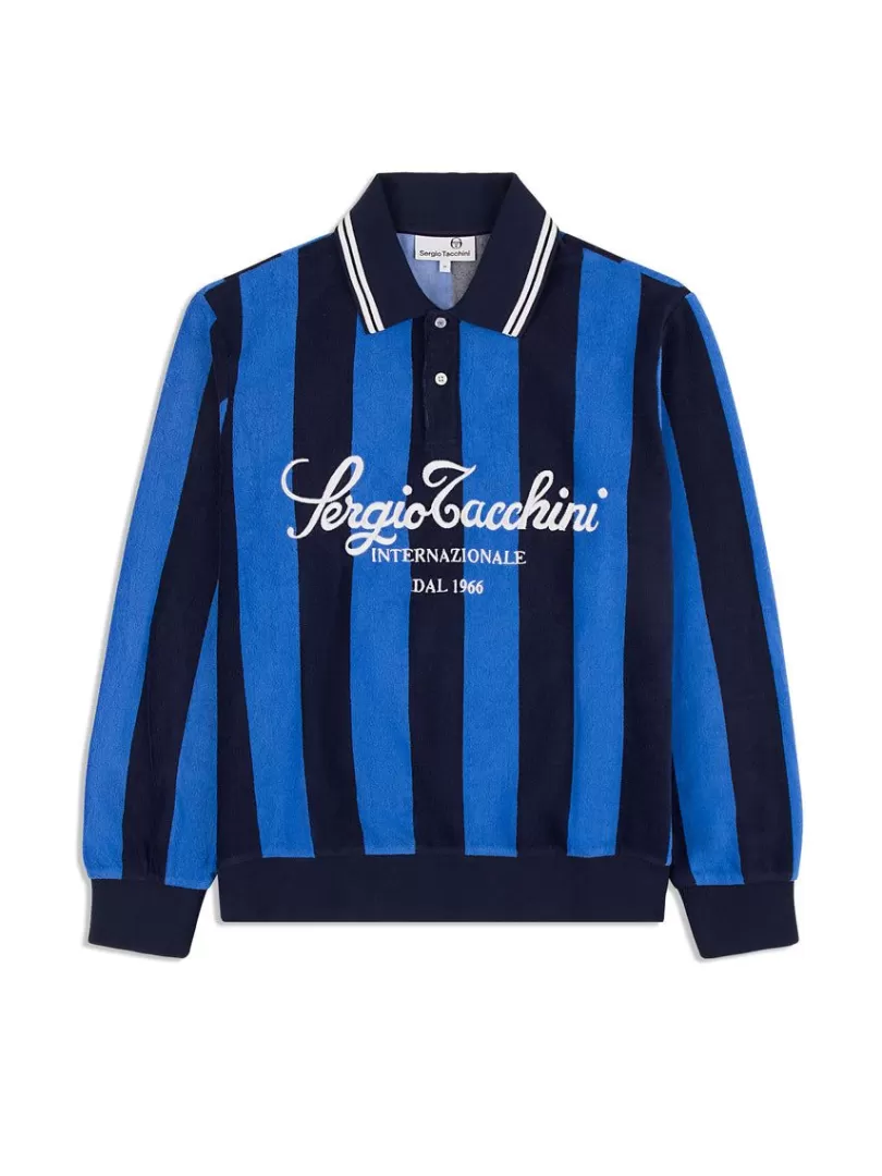 Sergio Tacchini View All>Sponda Polo- Palace Blue/ Maritime Blue