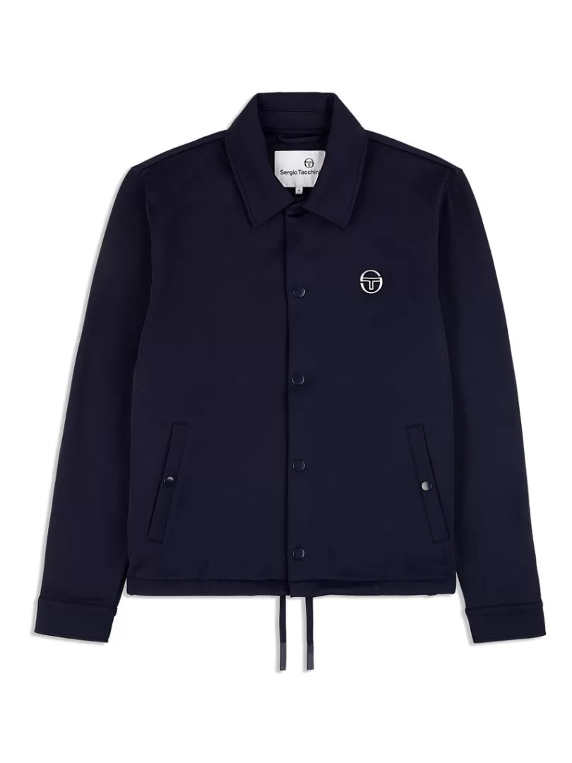 Sergio Tacchini Jackets>Sturno Jacket- Maritime Blue