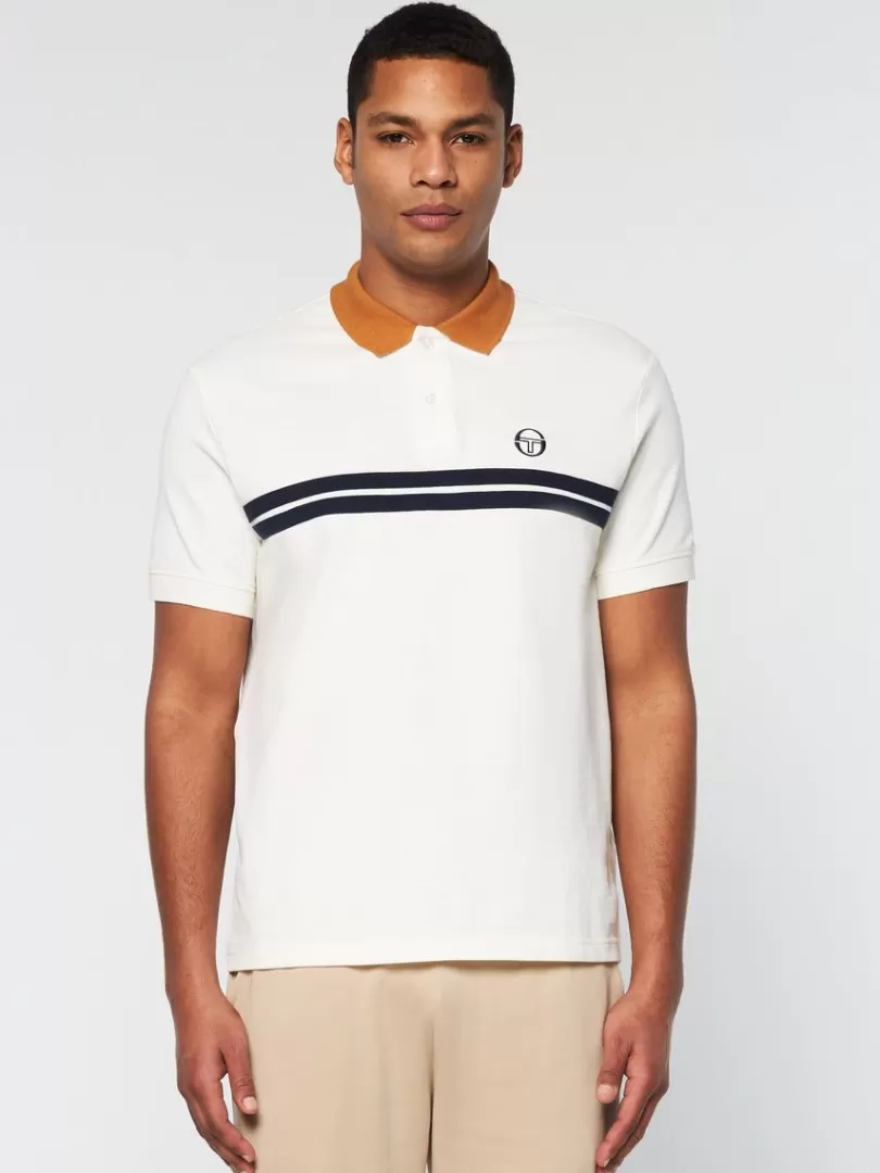 Sergio Tacchini The Essentials>Supermac Polo- Gardenia/ Meerkat