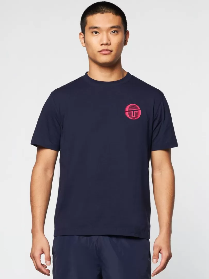 Sergio Tacchini The Essentials>Tenda T-Shirt- Maritime Blue