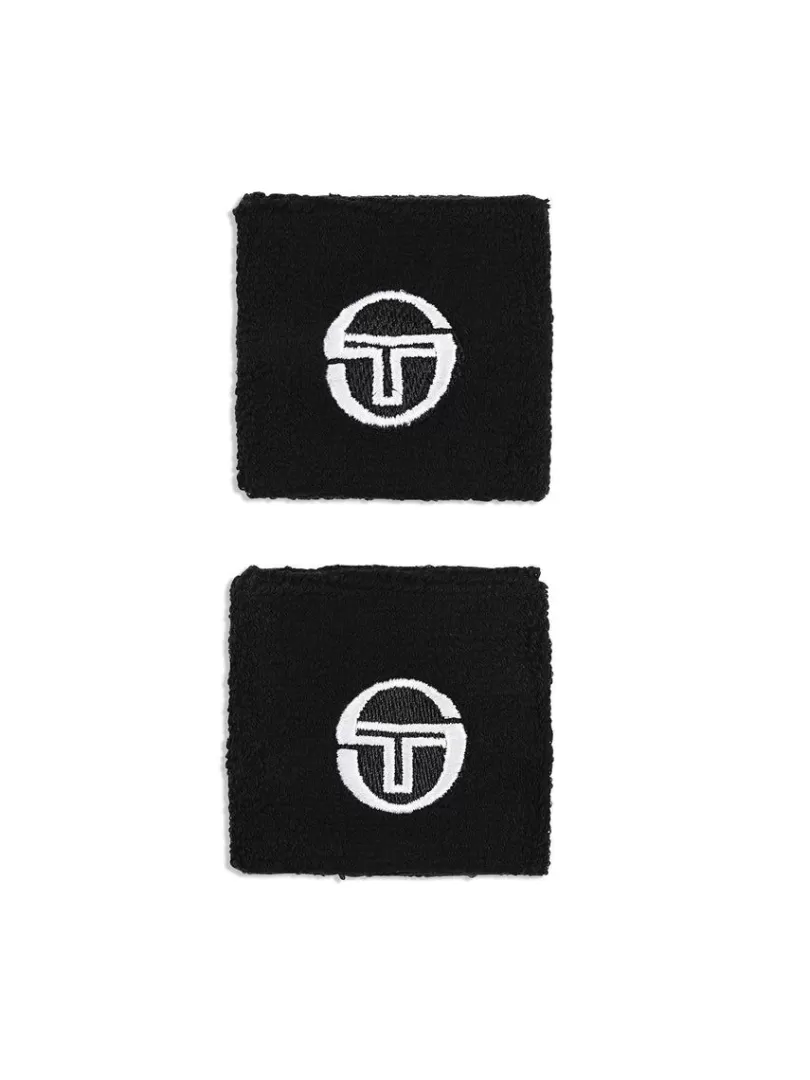 Sergio Tacchini Miscellaneous>Tennis Wristband-Black