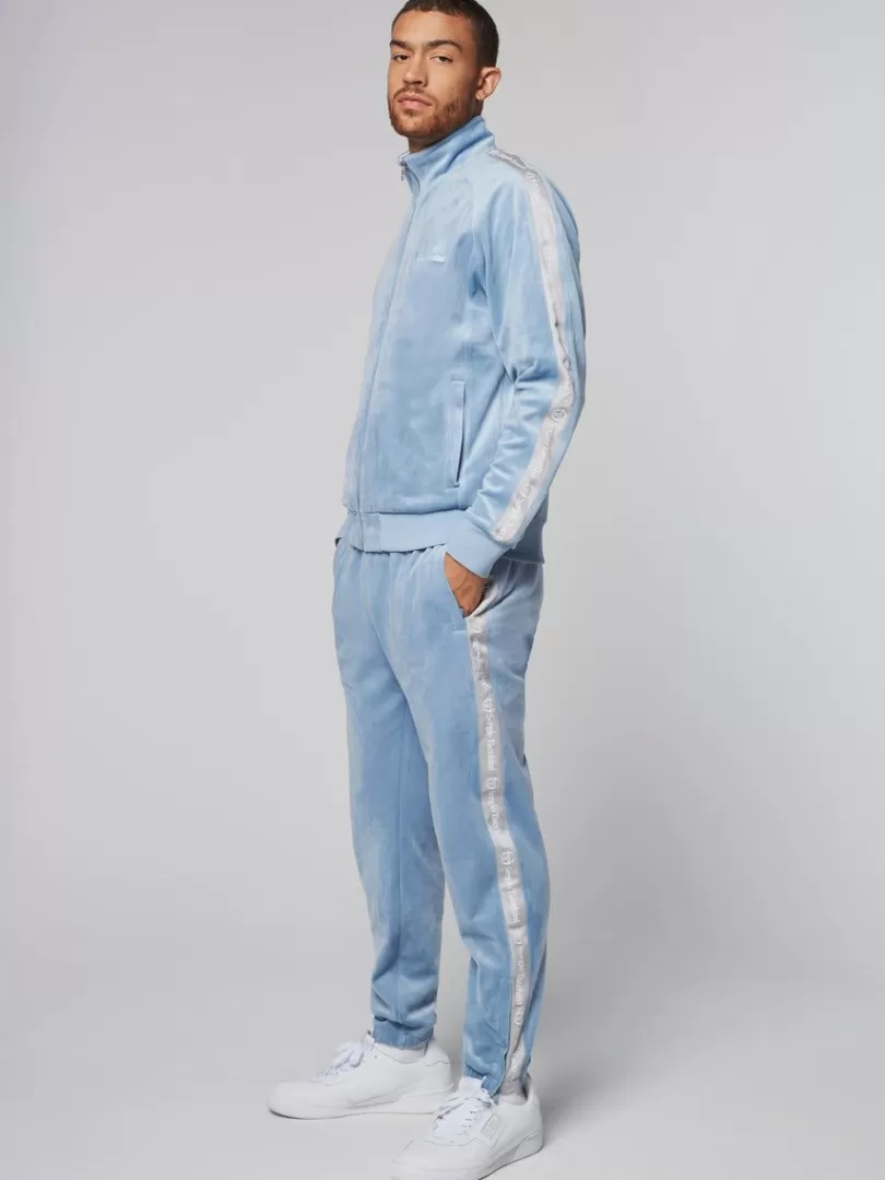 Sergio Tacchini Velour>Tipo Velour Track Jacket- Mountain Spring