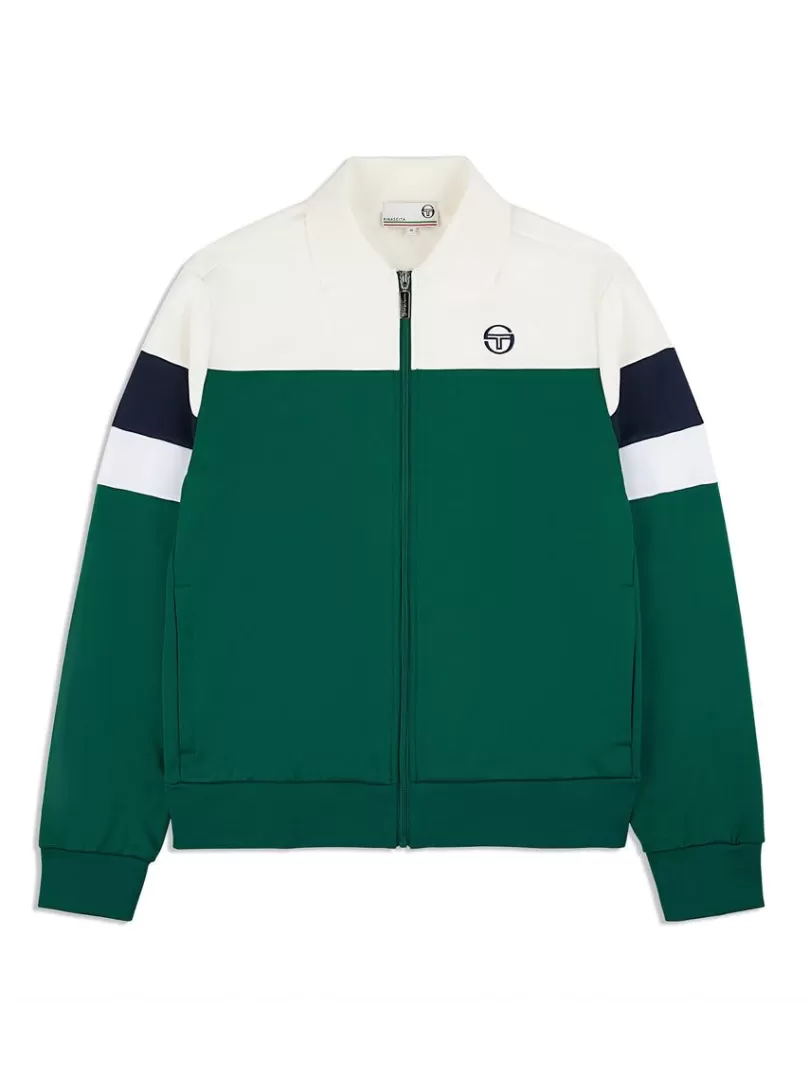 Sergio Tacchini Jackets>Tomme Track Jacket Archivio- Evergreen