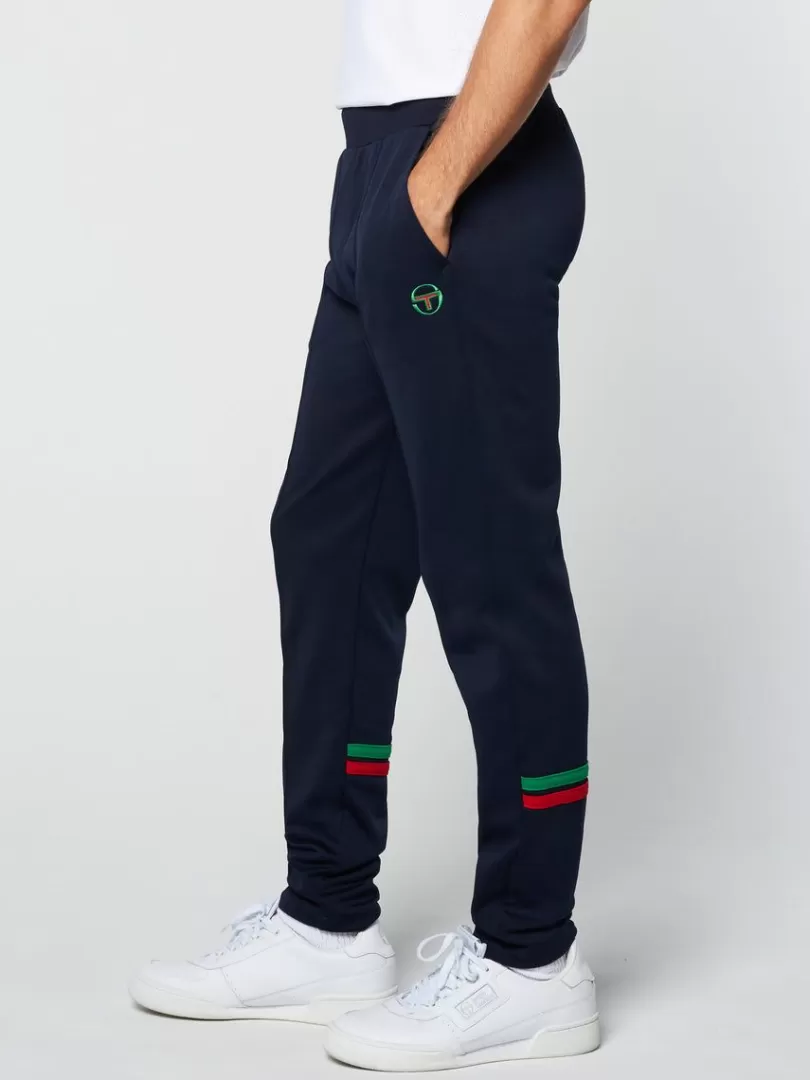 Sergio Tacchini Pants And Sweatpants>Tomme Track Pant- Maritime Blue