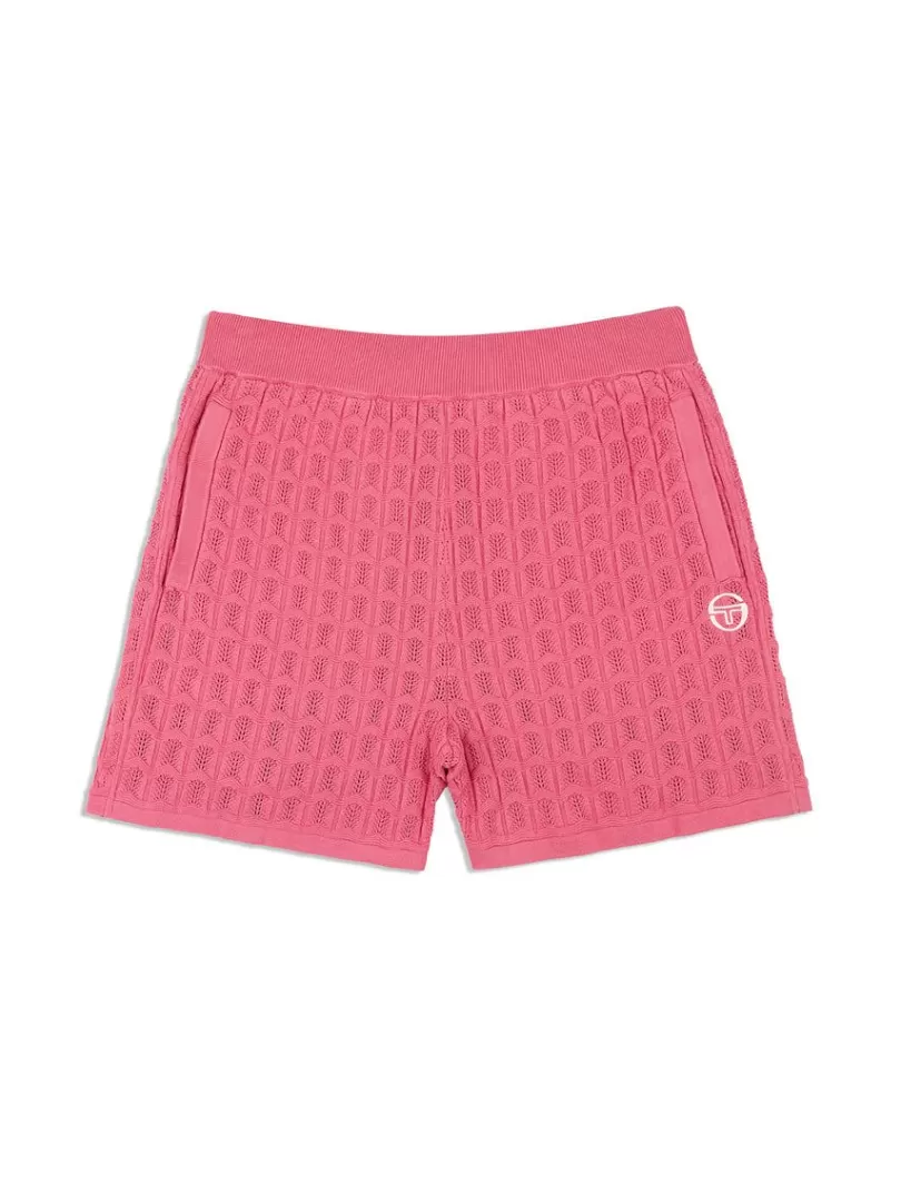 Sergio Tacchini Matching Separates>Ulivo Crochet Short- Wild Rose