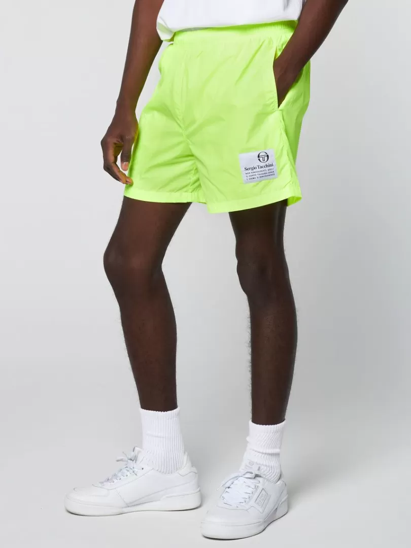 Sergio Tacchini Nylon>Varenna Short- Safety Yellow