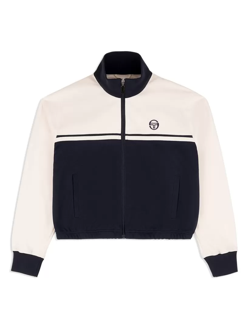 Sergio Tacchini For The Court>Vasto Track Jacket- Maritime Blue