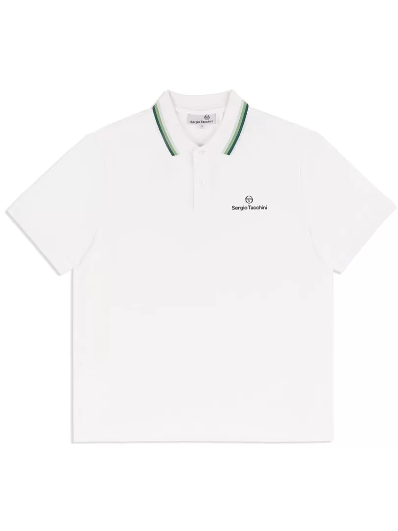 Sergio Tacchini Polos>Veloce Polo- Brilliant White