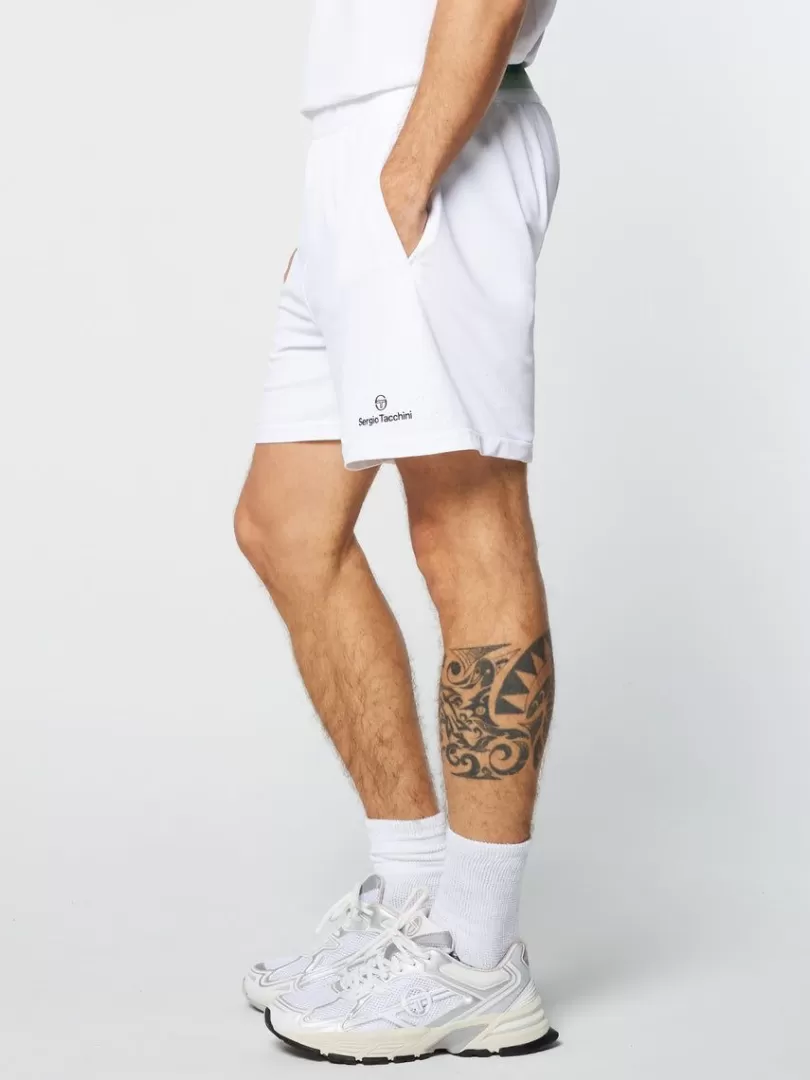 Sergio Tacchini Shorts And Swim>Veloce Short- Brilliant White