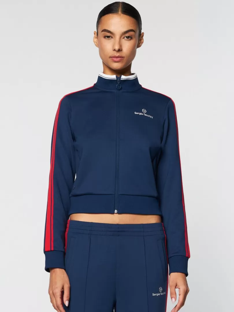 Sergio Tacchini For The Court>Women'S Damarindo Track Jacket- Maritime Blue