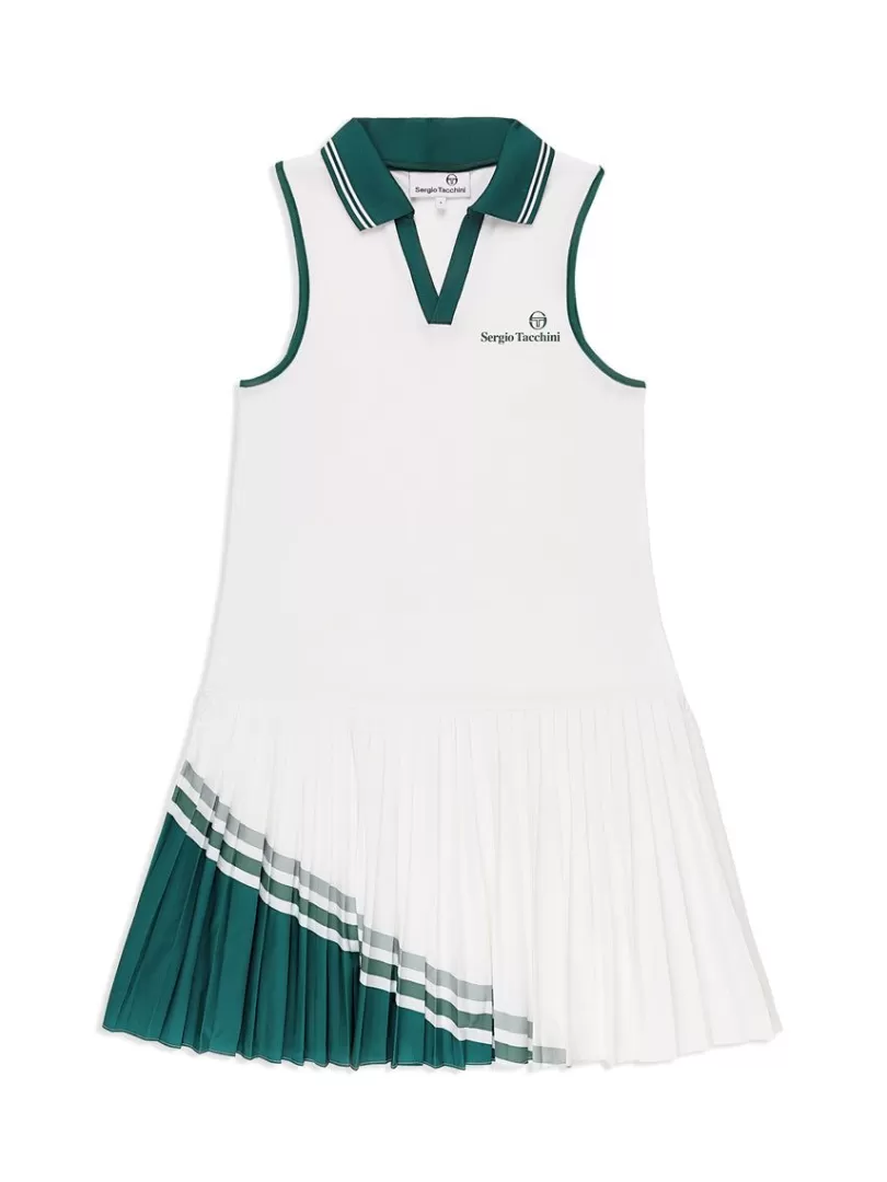 Sergio Tacchini Dresses>Women'S Monza Tennis Dress- Brilliant White