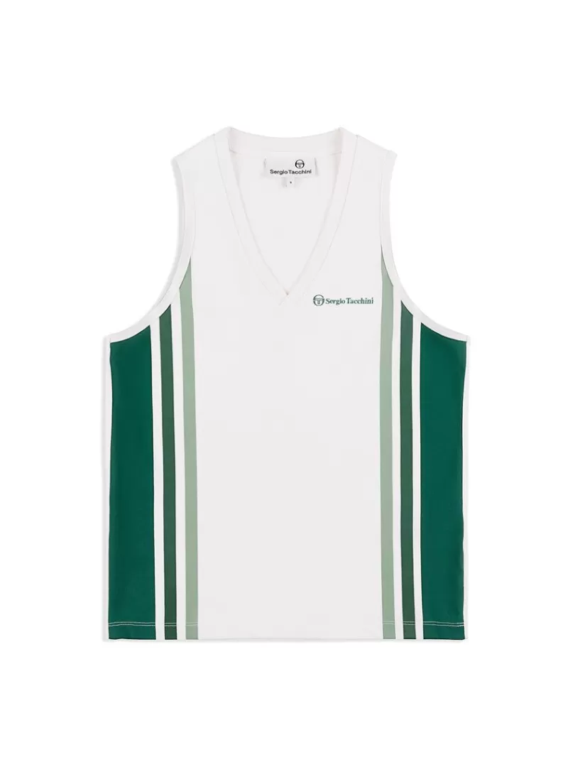 Sergio Tacchini Tops And Sports Bras>Women'S Monza Tennis Tank- Brilliant White