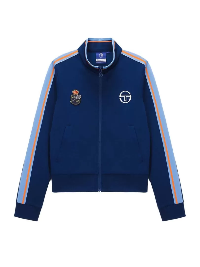 Sergio Tacchini For The Court>Women'S Sre Staff Track Jacket- Navy