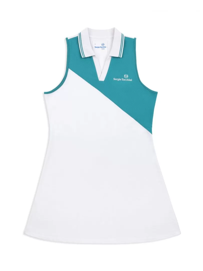 Sergio Tacchini Dresses>Women'S Vigentino Tennis Dress- White