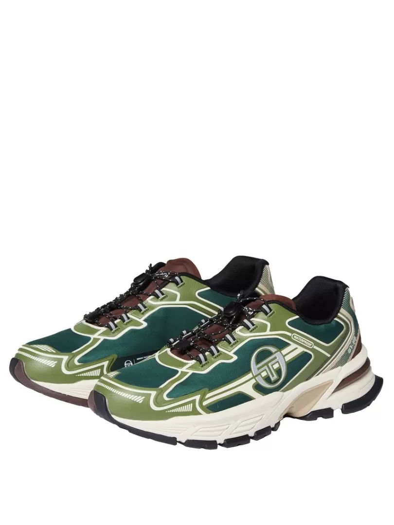 Sergio Tacchini View All>Y2K Trail Runner (Water-Resistant)- Botanical Garden/ Tofu/ Loden Green