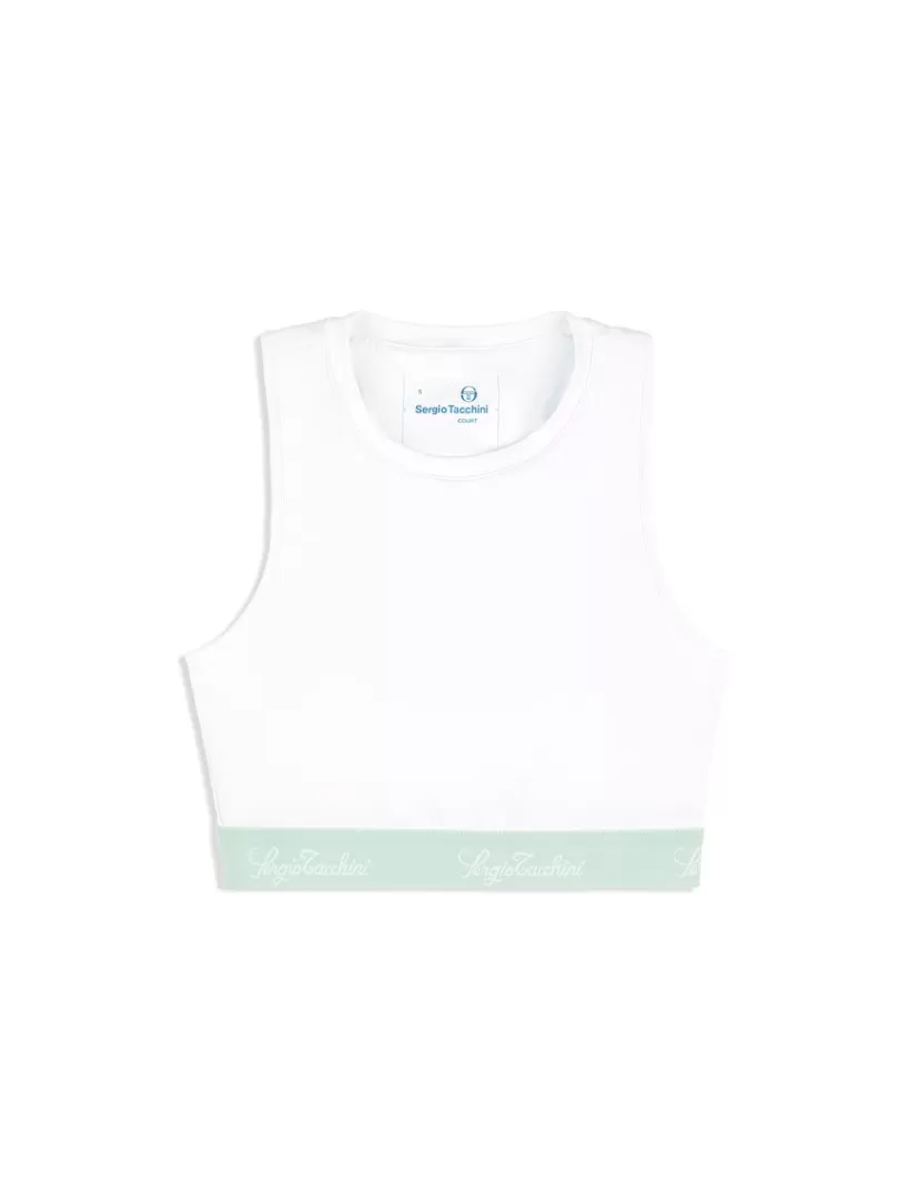 Sergio Tacchini Tops And Sports Bras>Zambrini Top- Brilliant White