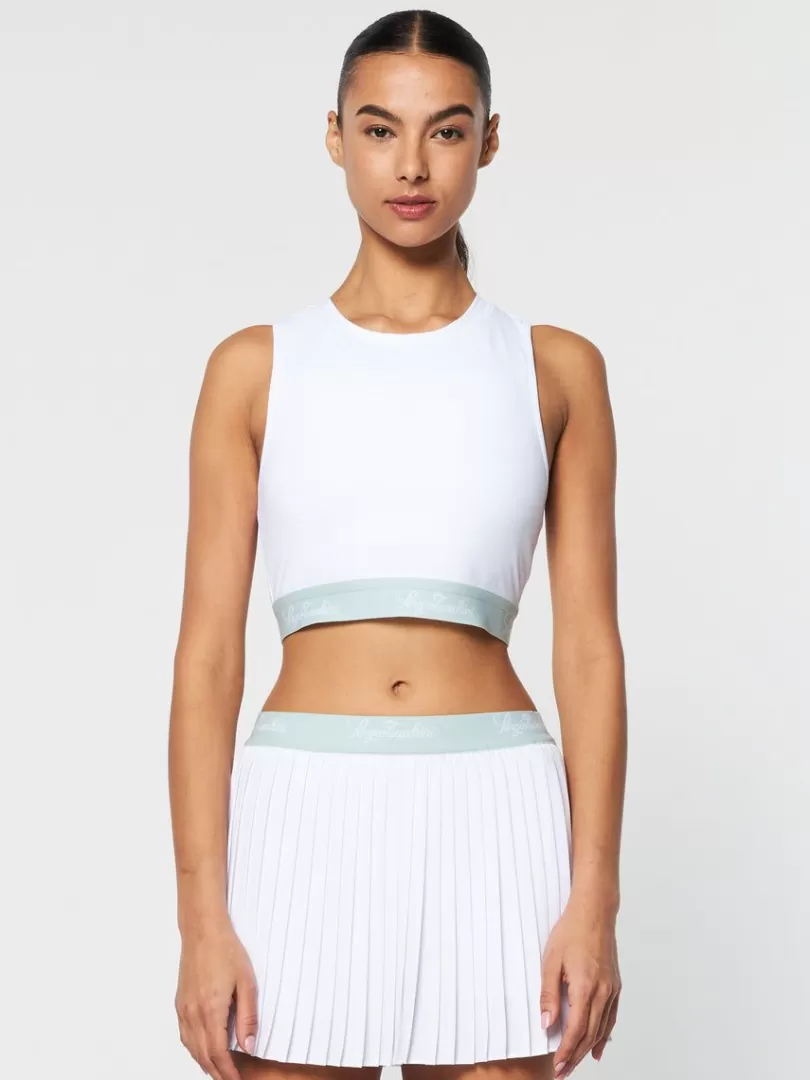 Sergio Tacchini Tops And Sports Bras>Zambrini Top- Brilliant White